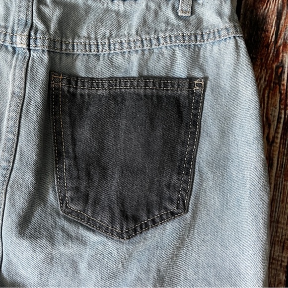 Wild Fable Patchwork Denim Jean Skirt - Picture 6 of 7